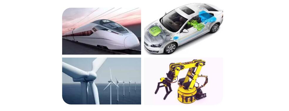 高鐵、新能源汽車、風力發(fā)電、機器人、5G基站用IGBT模塊 